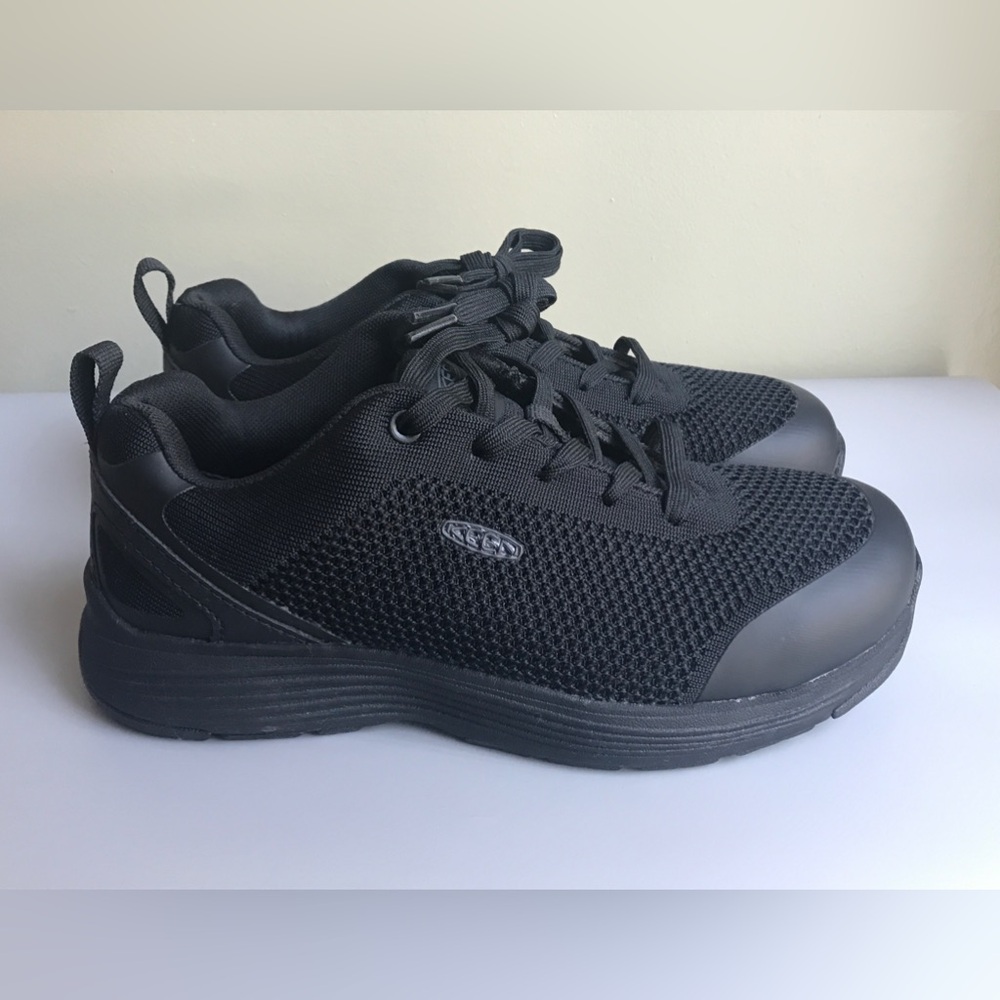 Like New~Keen Womens Utility Safety Toe Oil & Water Resist Work Shoes 7.5
